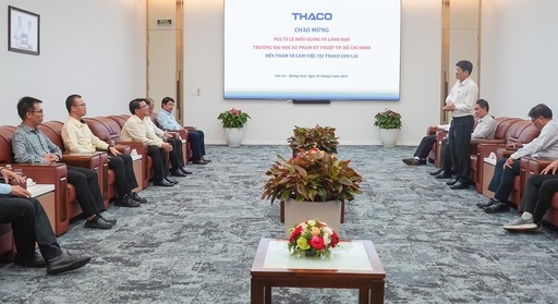 THACO đẩy mạnh hợp tác với Trường Đại học Sư phạm Kỹ thuật TP.HCM