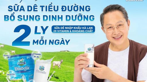 2 ly Vitaligoat Diabetic mỗi ngày bổ sung dinh dưỡng cho người tiểu đường