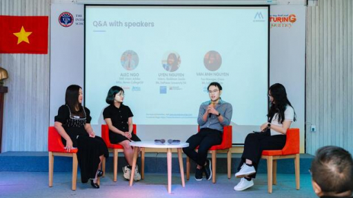 Lắng nghe diễn giả từ Google, Adobe,... chia sẻ kinh nghiệm ứng tuyển vào đại học hàng đầu thế giới tại Trường Quốc Tế TIS