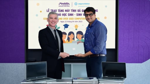 Mondelez Kinh Đô đồng hành cùng học sinh, sinh viên Việt Nam trên hành trình chinh phục tri thức