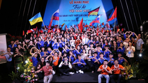 Khai mạc Trại hè Việt Nam 2025: Viết tiếp câu chuyện hòa bình