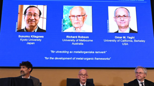 Omar M. Yaghi – Chủ nhân Giải thưởng VinFuture nhận Giải Nobel Hóa học 2025