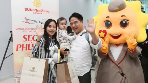 Đón gần 230 hành khách từ Incheon, Sun PhuQuoc Airways nâng tầm trải nghiệm với đường bay quốc tế thứ hai