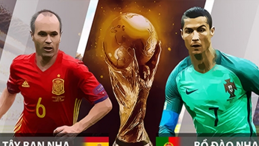 World Cup 2018: Kết quả trận đấu Tây Ban Nha vs Bồ Đào Nha