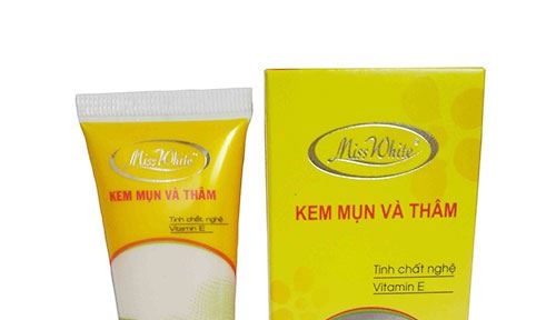 Đình chỉ lưu hành và thu hồi kem trị mụn và thâm Miss White