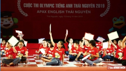 Cô bé 10 tuổi giành giải Nhất cuộc thi Olympic Tiếng Anh Thái Nguyên