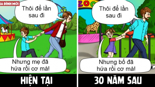 4 hậu quả của việc cha mẹ thất hứa với con cái