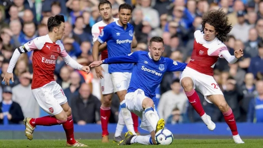 Trực tiếp bóng đá Ngoại hạng Anh: Everton vs Arsenal trên K+PM