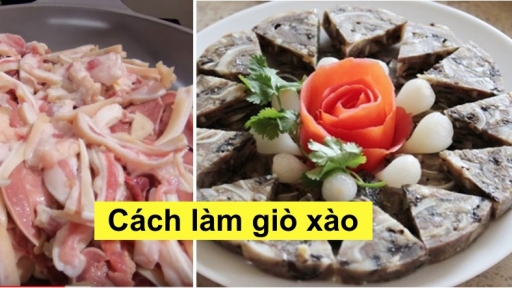 Chuyên gia ẩm thực hướng dẫn cách làm giò xào ngon đúng điệu đón Tết