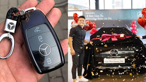 Quang Hải đi xe Mercedes gì? Chiếc Mercedes của Quang Hải có gì đặc biệt?