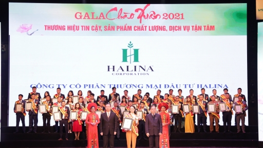 Halina Corp tự hào thương hiệu đất Việt 2021