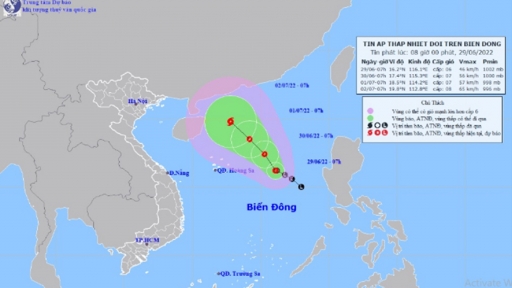 Tin áp thấp nhiệt đới mới nhất: Áp thấp tiếp tục mạnh lên khả năng thành bão