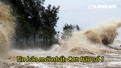 Tin bão mới nhất: Áp thấp nhiệt đới mạnh lên thành bão, trở thành cơn bão số 1 trong năm 2022