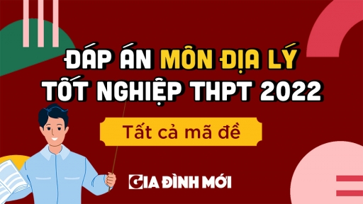 Gợi ý đáp án môn Địa lý tốt nghiệp THPT 2022 tất cả 24 mã đề