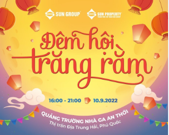 Nô nức chơi trung thu, nhận quà hấp dẫn ở Đêm hội trăng rằm tại Thị trấn Địa Trung Hải, Phú Quốc