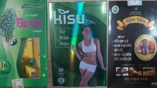 Phát hiện hàng loạt sản phẩm hỗ trợ giảm cân, yếu sinh lý chứa chất cấm