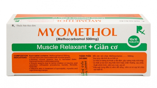 11 lô thuốc Myomethol trị đau lưng bị buộc tiêu hủy do kém chất lượng