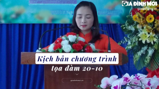 Kịch bản chương trình tọa đàm 20/10 ngày Phụ nữ Việt Nam hay nhất