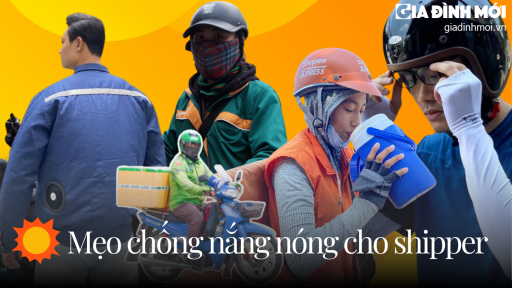 10 mẹo chống nắng, chống nóng cho shipper trong mùa hè khắc nghiệt