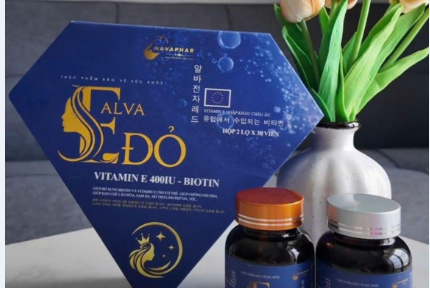 Alva E Đỏ 400IU Biotin – Giải pháp toàn diện chăm sóc da, tóc và móng