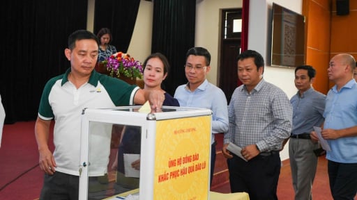 Bộ Công Thương phát động ủng hộ đồng bào khắc phục hậu quả bão lũ
