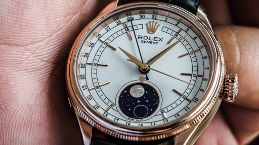 Trên tay đồng hồ Rolex Cellini Moonphase hơn 600 triệu đồng có Lịch tuần Trăng