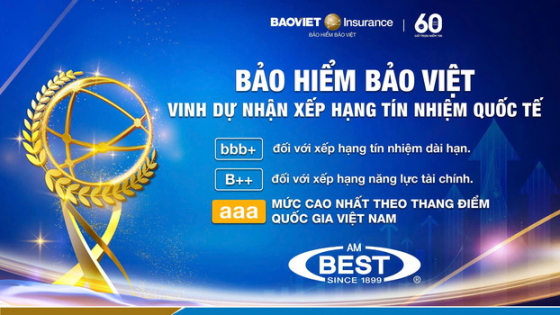 AM Best khẳng định nền tảng tài chính vững mạnh của Bảo hiểm Bảo Việt