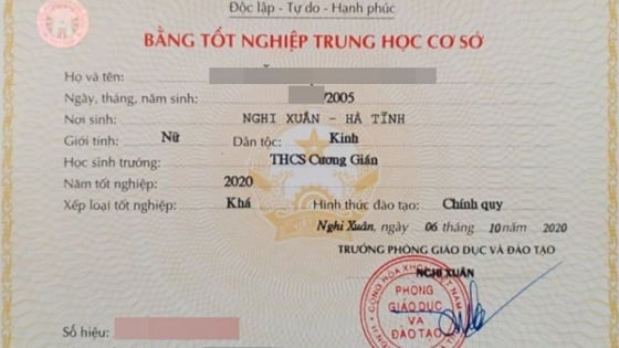 Đề xuất bỏ bằng tốt nghiệp THCS, hiệu trưởng được cấp bằng tốt nghiệp THPT