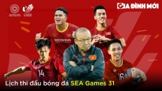 Lịch thi đấu và trực tiếp bóng đá SEA Games 31 của U23 Việt Nam