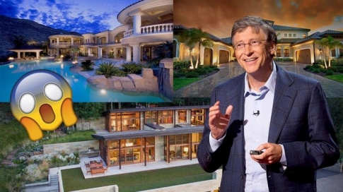 'Đột nhập' tòa biệt thự trăm triệu USD xa hoa rộng 6.100m2 của tỷ phú Bill Gates