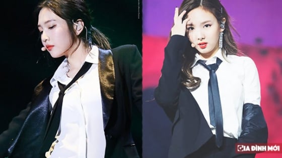 Idol nữ Kpop hóa cô nàng đẹp trai khi diện vest và đeo cà vạt