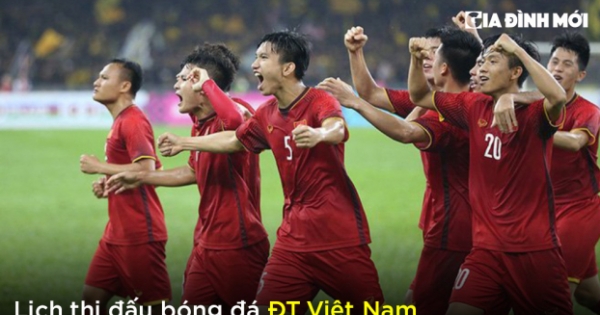 Lịch thi đấu bóng đá Việt Nam vòng loại World Cup 2022 mới nhất