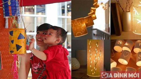  Hướng dẫn chi tiết cách làm đèn lồng vui tết trung thu tại nhà.  