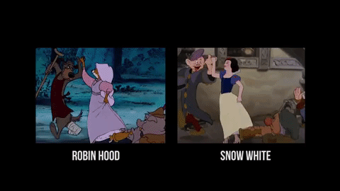 15 lần Disney 'lừa dối' sử dụng các hình minh họa giống nhau trong các bộ phim khác nhau 0