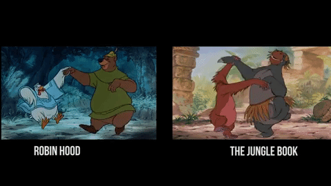 15 lần Disney 'lừa dối' sử dụng các hình minh họa giống nhau trong các bộ phim khác nhau 3