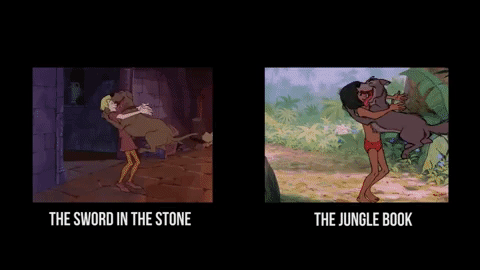 15 lần Disney 'lừa dối' sử dụng các hình minh họa giống nhau trong các bộ phim khác nhau 6
