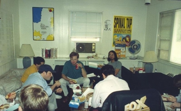   Những người sáng tạo của The Simpsons trong phòng viết, 1992  