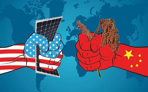   Chiến tranh thương mại Mỹ - Trung có thể tác động đến giá vàng - Ảnh: Internet  
