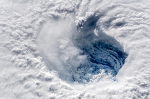   Siêu bão Florence nhìn từ vệ tinh  
