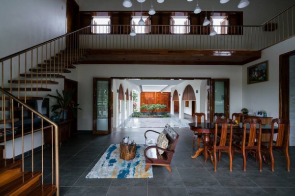 Ngôi nhà cho bố mẹ trên mảnh đất cũ vừa mang nét đẹp cổ điển vừa tiện nghi như resort 11