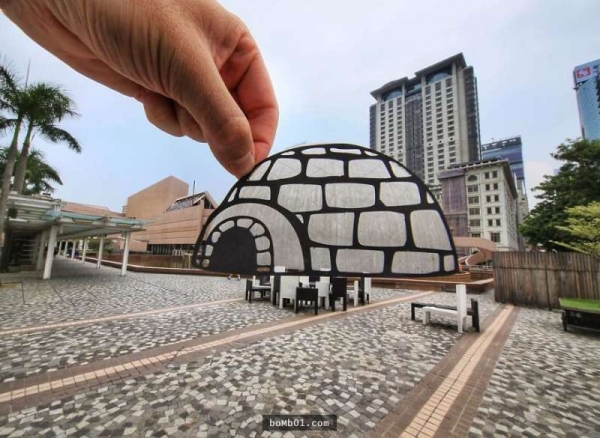 Chiếc lều của Bảo tàng Vũ trụ Hồng Kông trở thành ngôi nhà Igloo
