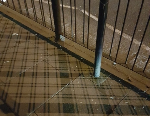  Một mô hình bóng tartan tự nhiên được tạo ra trên các đường phố của Scotland  