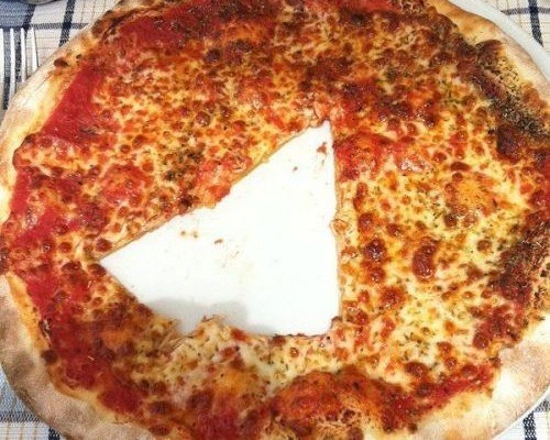 Nguyên tắc ăn pizza theo hình tam giác! Ok, tôi ổn!!!