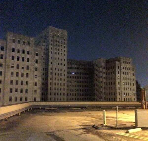 Đây là một khu nhà hoang trong bệnh viện