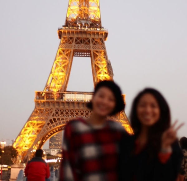   Tháp Eiffel trông tuyệt đẹp!  