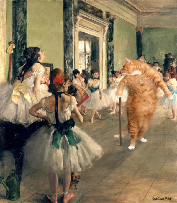   Edgar Degas, lớp học múa ba lê  