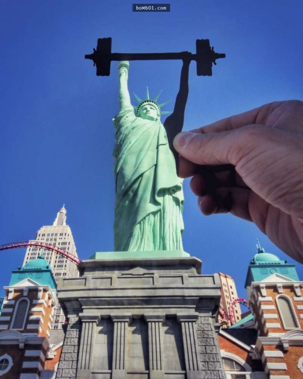 Tượng Nữ thần Tự Do ở New York bắt đầu tập tạ