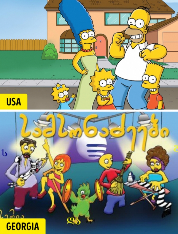  Nếu bạn yêu thích The Simpsons thì bạn chắc chắn sẽ cần phải xem The Samsonadzes , phiên bản Gruzia của loạt phim hoạt hình. Chương trình bắt đầu gần 2 thập kỷ sau khi The Simpsons phát sóng lần đầu tiên và chỉ kéo dài một năm, nhưng từ những gì chúng tôi có thể nói, nó không kém phần thú vị với các tuyên bố chính trị và những câu chuyện cười dành cho cả trẻ em và người lớn.  