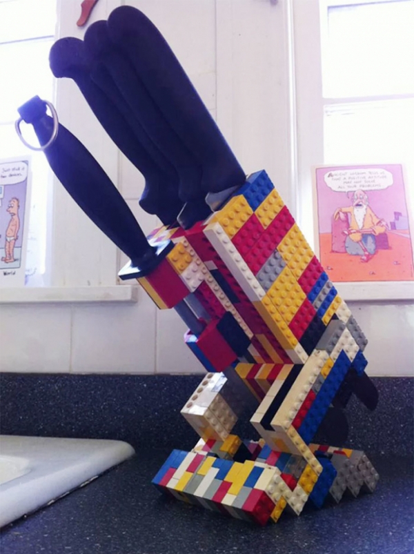   Có hàng triệu cách sử dụng gạch LEGO nếu bạn biết sáng tạo!  