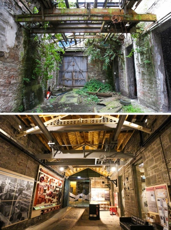   Một nhà máy bỏ hoang đã trở thành một bảo tàng  